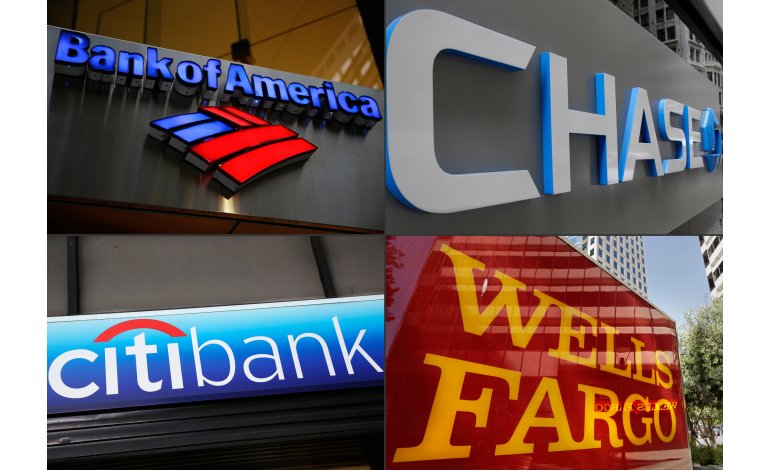 Los grandes bancos de EEUU muestran dificultad para crecer