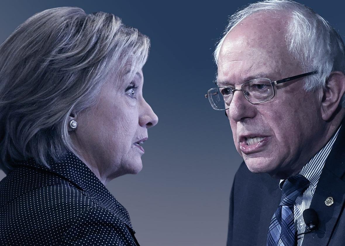 In debate, a measured Clinton and an invigorated Sanders sharpen their pitches to voters