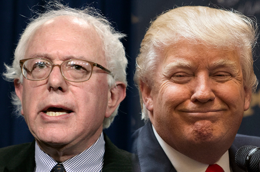 Outsiders-in-chief and the world: Donald Trump and Bernie Sanders need to sharpen their global vision