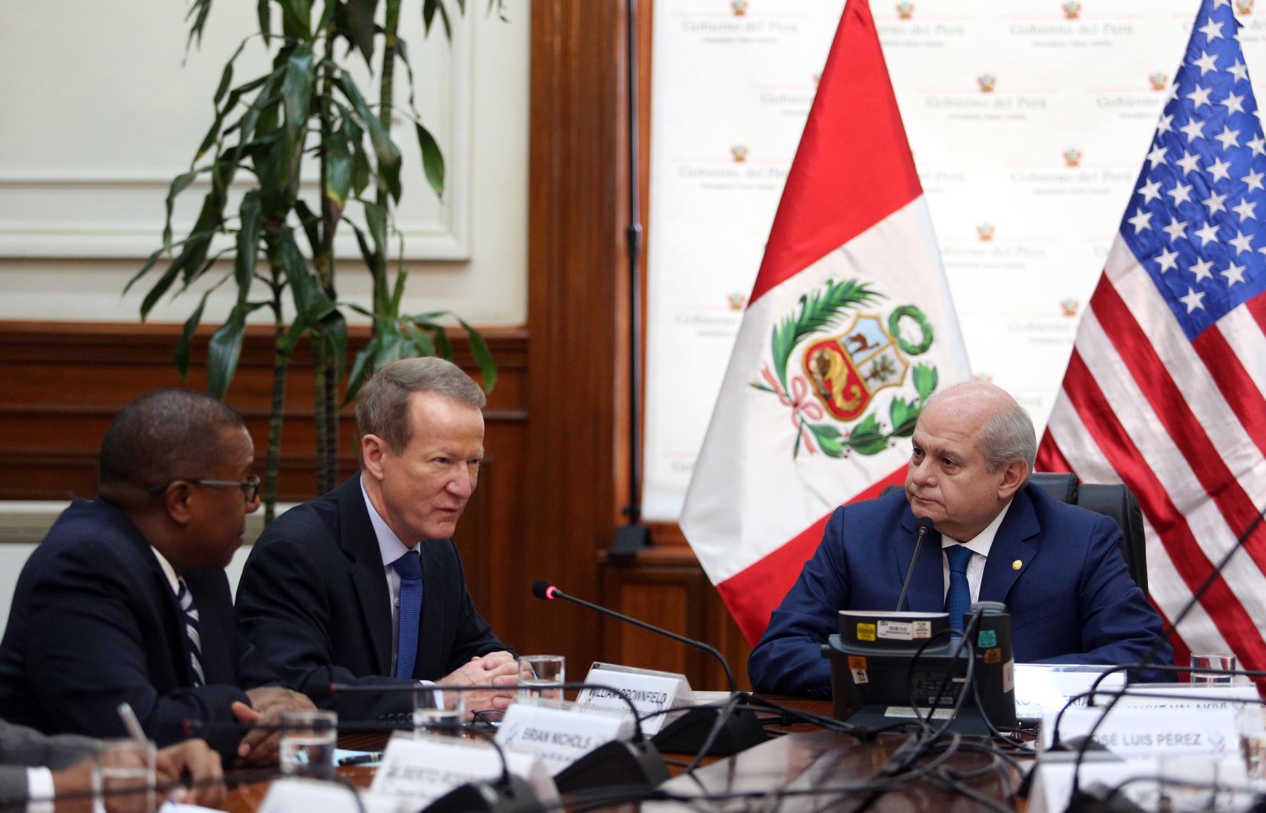 Perú reafirma a EE.UU. compromiso en lucha antidrogas