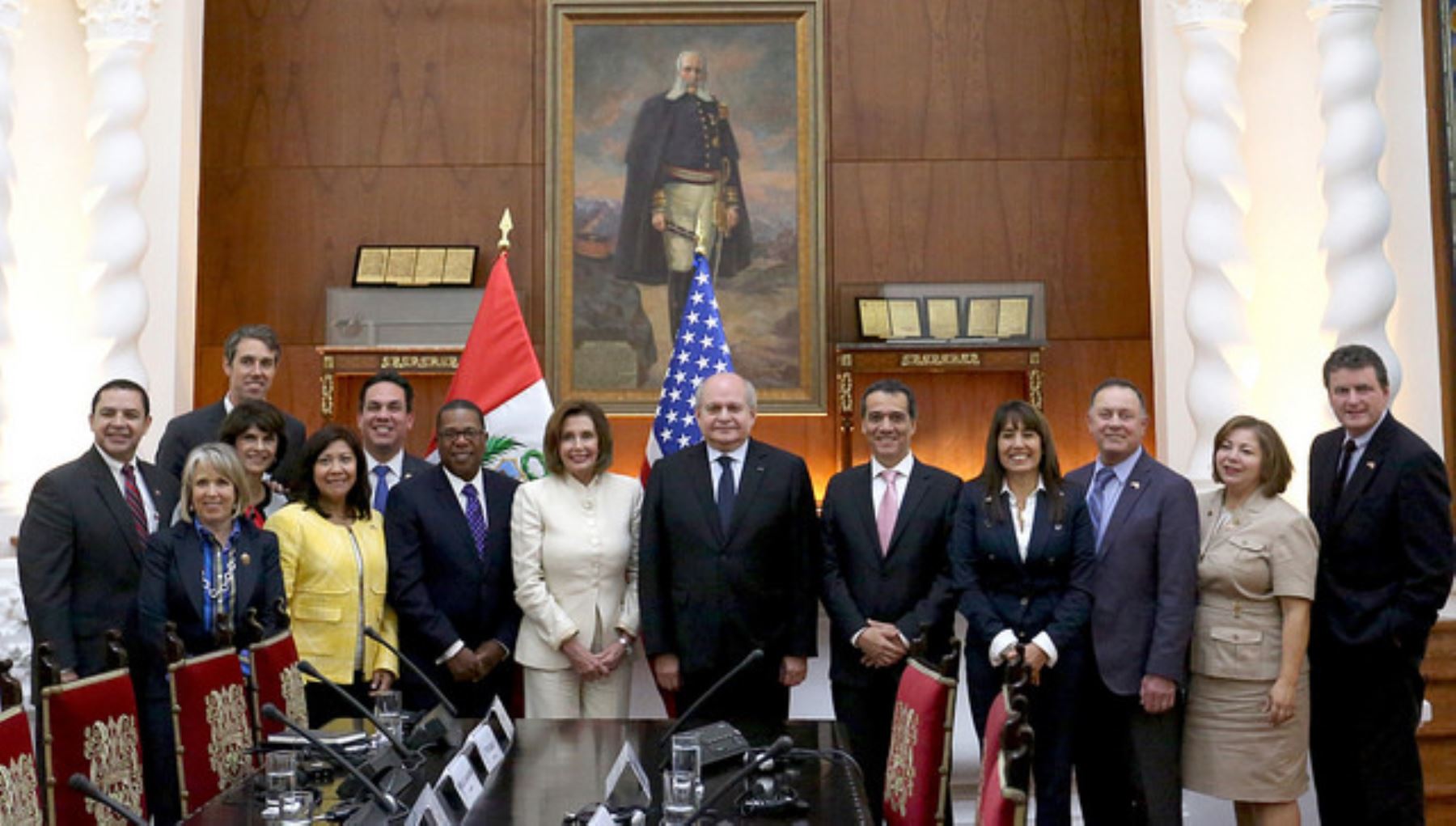 U.S. House of Representatives lawmakers met Peru Prime Minister in Lima