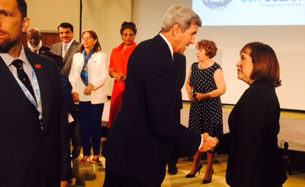 Ministra del Ambiente, Elsa Galarza, participa en la conferencia “Nuestro Océano, Un Futuro” en Washington, DC