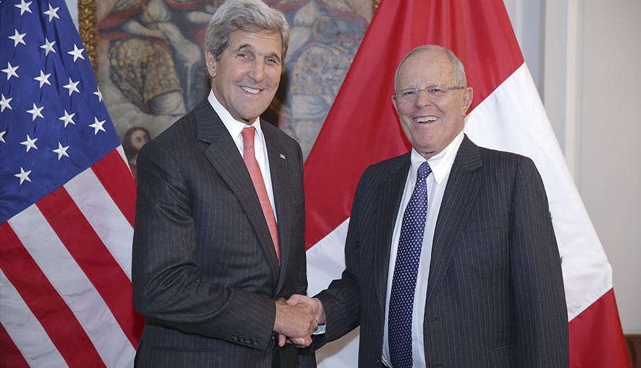 EEUU: Kerry agradece al presidente de Perú