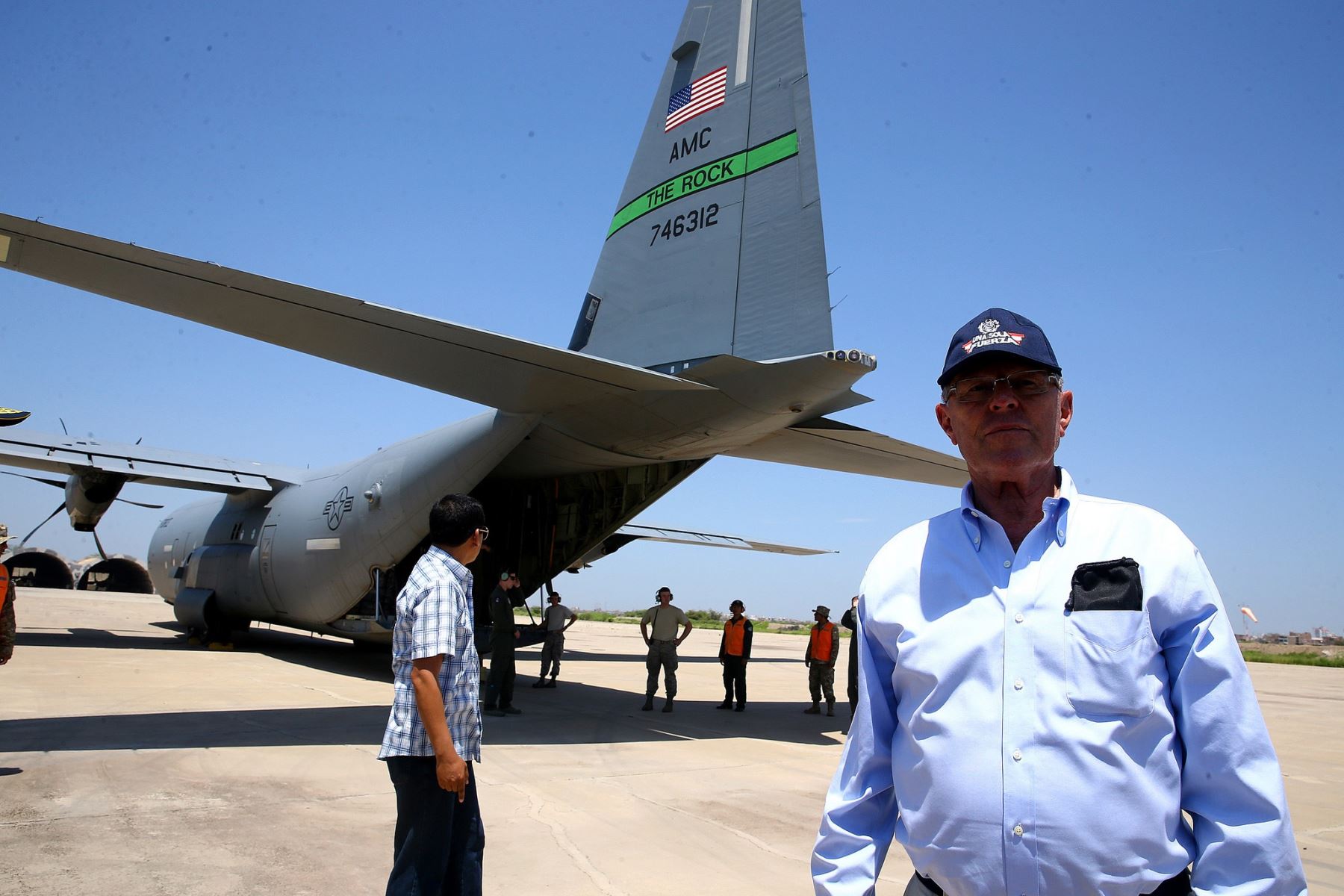 Peru President welcomes U.S. C-130 aircraft in disaster-hit Chiclayo