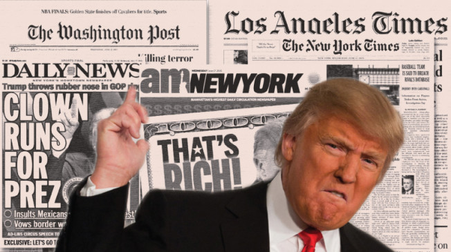 La extraña codependencia: Trump y los medios